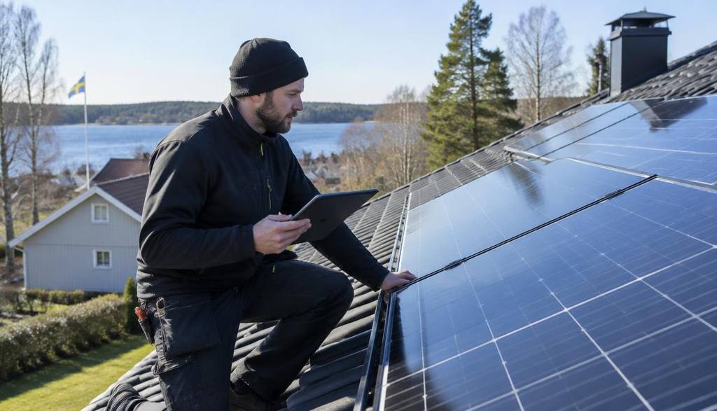 Besiktning av solceller: Så går en solcellsbesiktning till