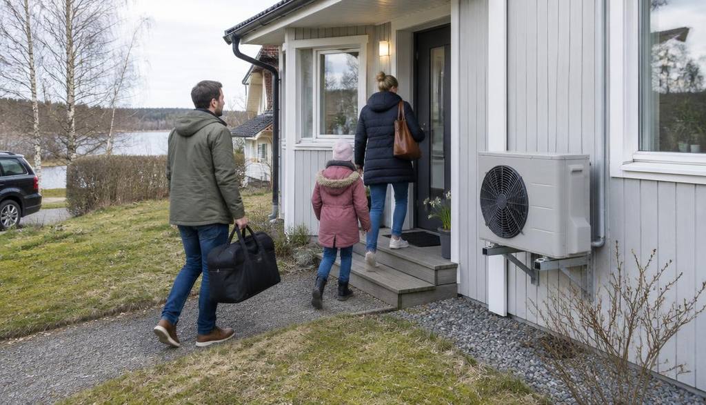 Hur mycket el förbrukar en villa?